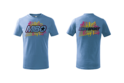 MIBOSPORT Team Junior Boys T-Shirt (Blue)