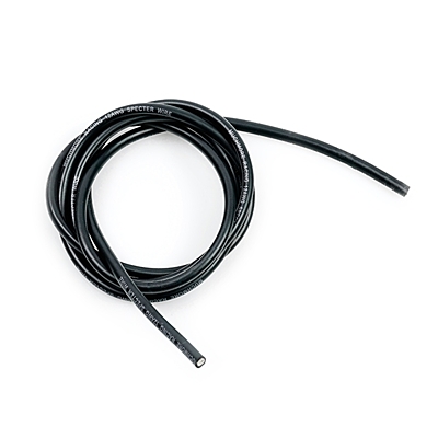 Muchmore SPECTER Silver Coating Ultra High Efficiency Silicone Wire 12AWG Black 100cm