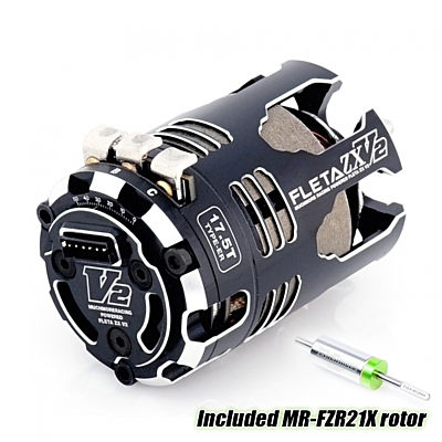 Muchmore FLETA ZX V2 17.5T ER Spec Brushless Motor w/21X Rotor
