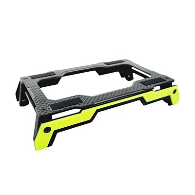 RC Maker 3D Pro Carbon Car Stand for 1/10th & 1/12th Onroad (Yellow)