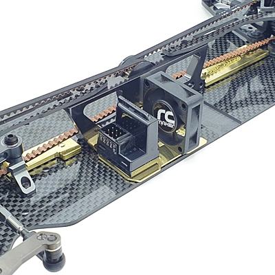 RC Maker Adjustable Floating Electronics Plate Set for A800MMX - Brass (23g)