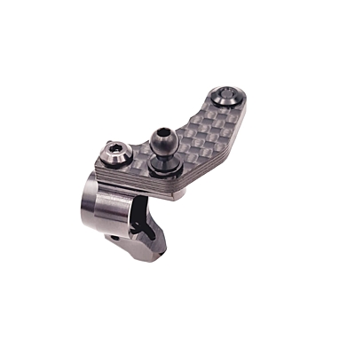 RC Maker GeoCarbon V3 Rear Steering Arms for Awesomatix A800MMX