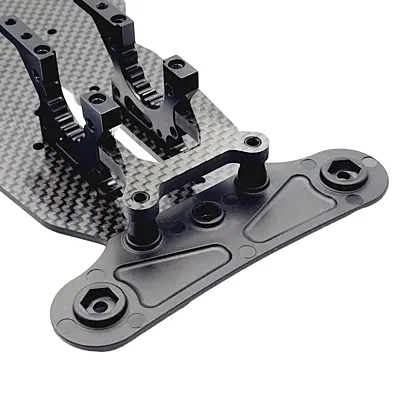 RC Maker Carbon Front Bumper Mount Stopper for Xray X4'24