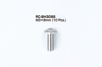 Reve D Stainless Steel BH Screw (M3×8mm, 10pcs)