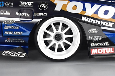 Reve D Competition Drift Wheel "VR10" Black (Offset 10mm, 2pcs)