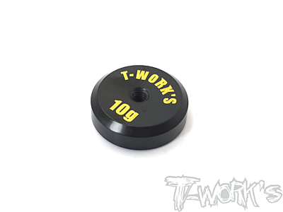 T-Work's Anodized Precision Balancing Brass Weight 10g (Low C G)