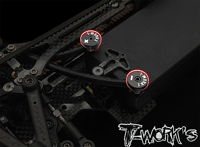 T-Work's Polarity Heatsink Connector 4mm (Black/Black)