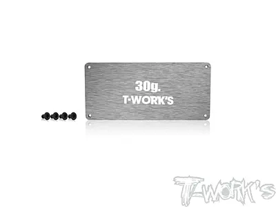 T-Work's Steel ESC Weight 30g for Team Associated RC10 B7/B6.4