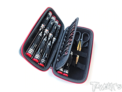 T-Work's Compact Hard Case Tool Pouch (S)