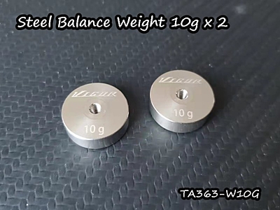 Vigor Steel Balance Weight 10g (2pcs)