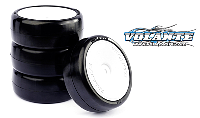 Volante V5 1/10 TC 24CP Indoor Carpet Rubber Tire Preglued (4pcs)