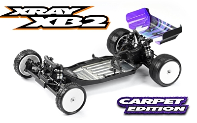 XRAY XB2C'24 - Carpet Edition - 2WD 1/10 Electric Off-Road Car
