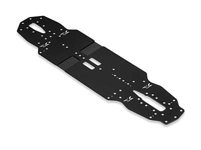 XRAY X4 Alu Solid Chassis 2.0mm - Swiss 7075 T6
