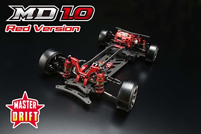 Yokomo Master Drift MD 1.0 Limited Red Version Assemble Kit