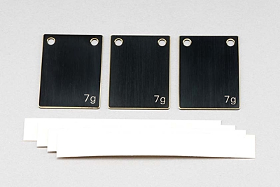 Yokomo BD9 Multi Weight Plate (7g × 3pcs)