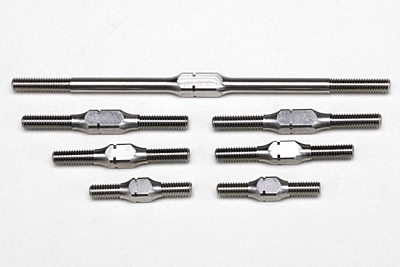 Yokomo SD2.0 Titanium Turnbuckle Set (7pcs)