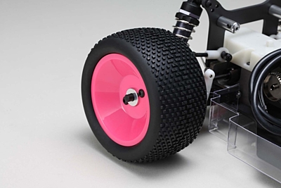 Yokomo YZ-870C 2.2inch Rear Wheel (Pink, 2pcs)
