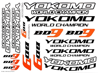 Yokomo BD9 Logo Decal