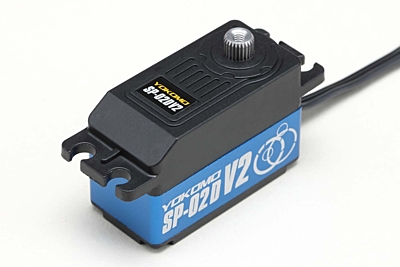 Yokomo SP-02D Blue Low Profile Programmable (RWD Drift Spec/12.0kg/6.0V) Coreless Servo