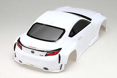 Yokomo PANDEM GR86 Painted/Pre-Cut Body for Drifting (White)